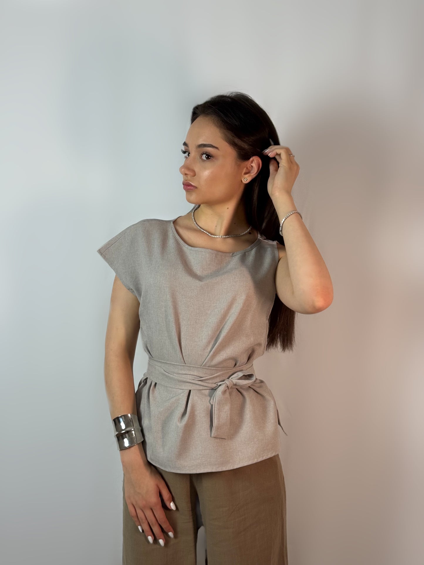 Bluza Elara - Bej